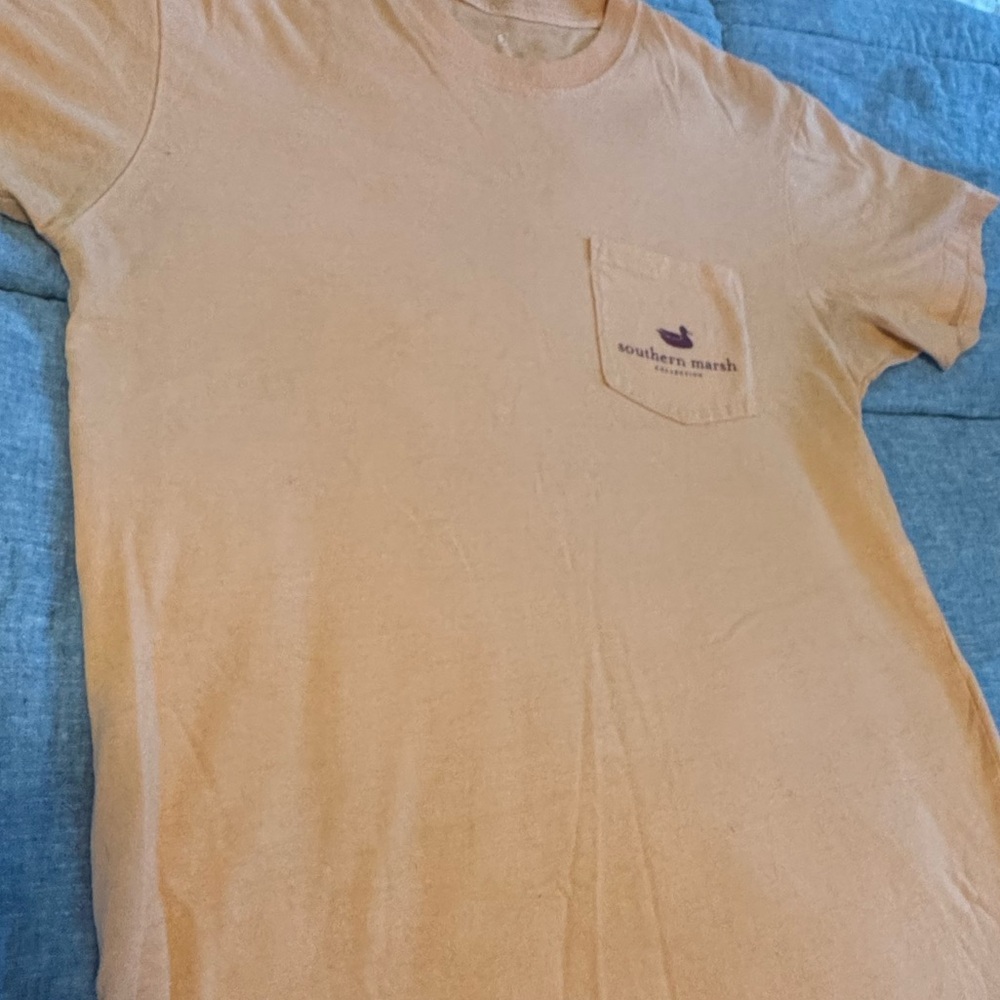 Southern Marsh Peach Short Sleeve Tee